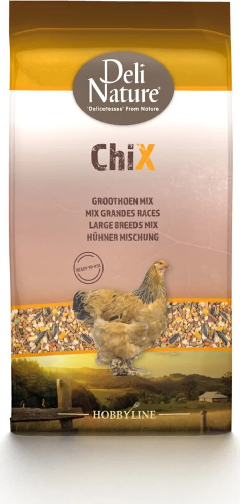 4x Deli Nature Chix Groothoen Mix 4 kg