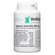 VeraSupplements Neptune Krill-Olie 500 mg Capsules 100CP