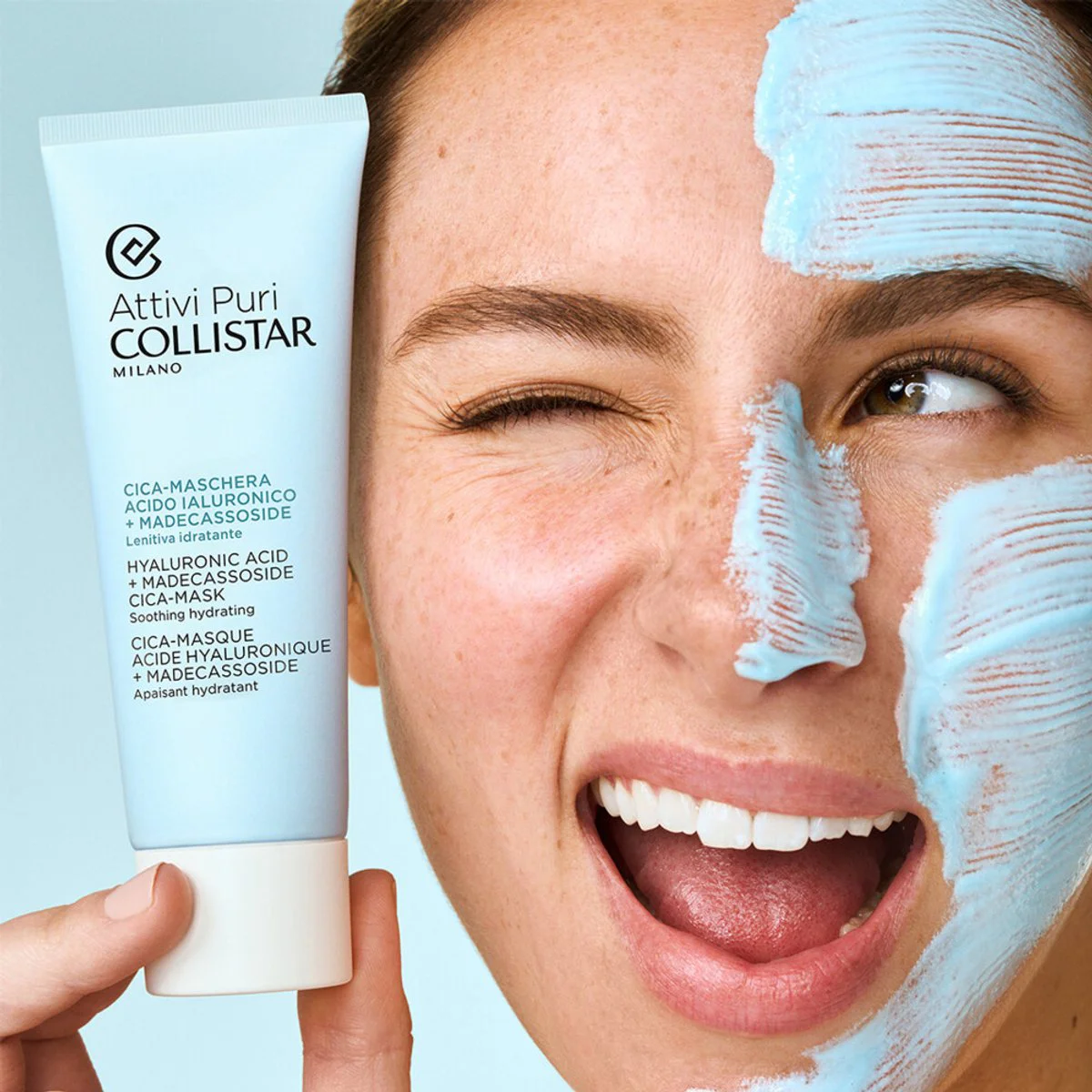 Collistar Attivi Puri Hyaluronic Acid + Madecassoside Cica-Mask 75 ml