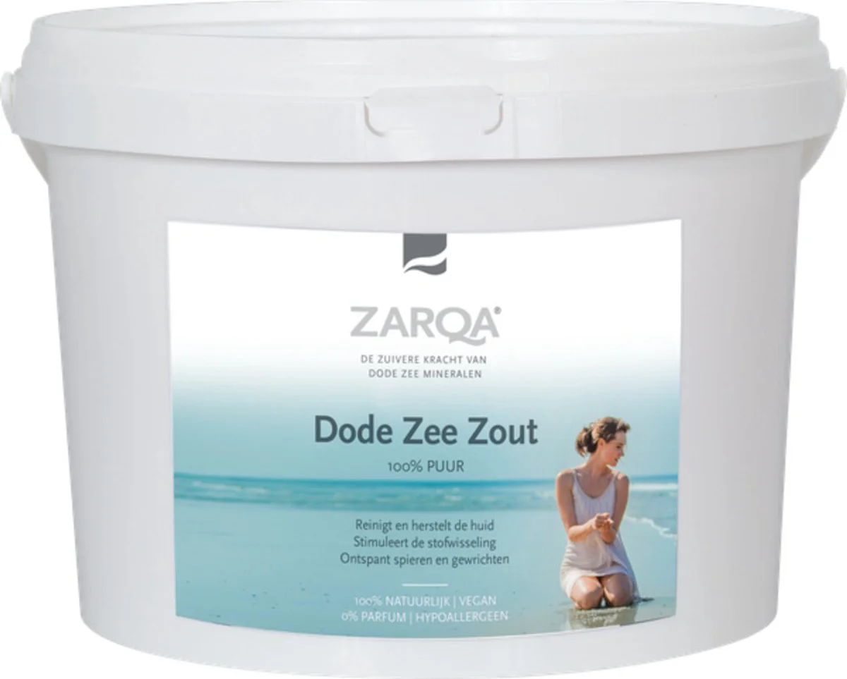 Zarqa 100% Dode Zeezout 5 kg