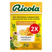 Ricola Keelpastilles Honing Citroen Echinacea 100GR