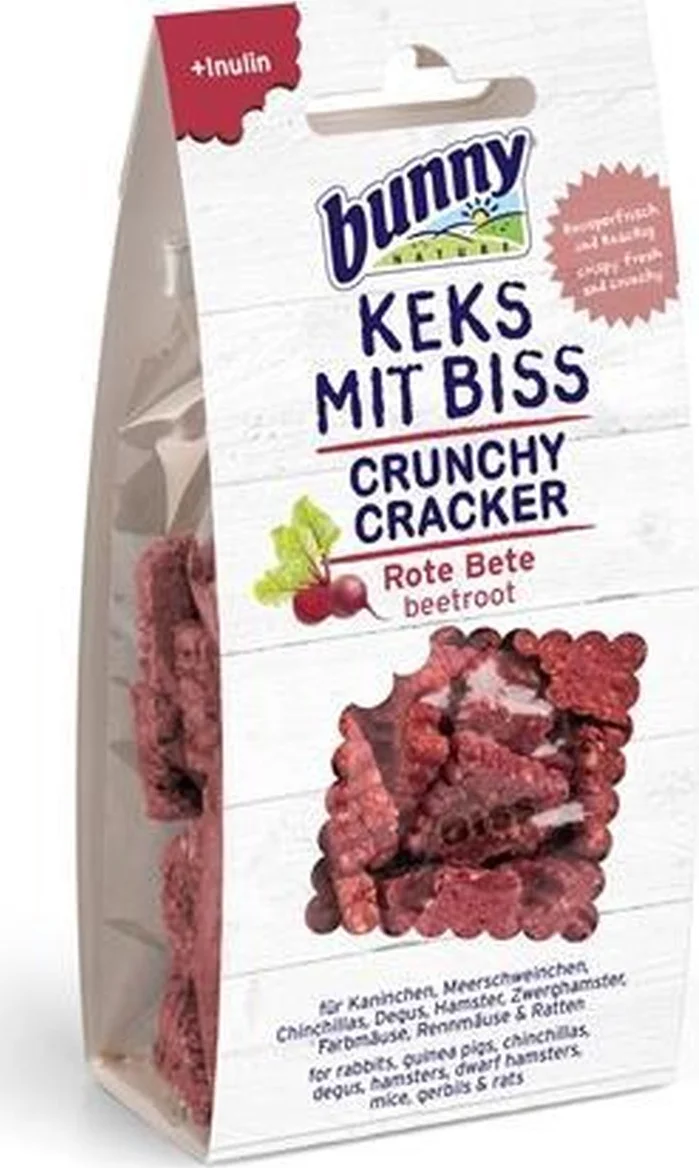 Bunny Nature Crunchy Cracker Rode Biet 50 gr