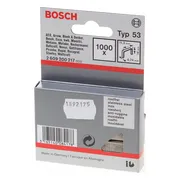 Bosch Professional Nieten type 53 | 14 mm RVS | 11,4 x 0,74 mm | 1000 stuks - 2609200217