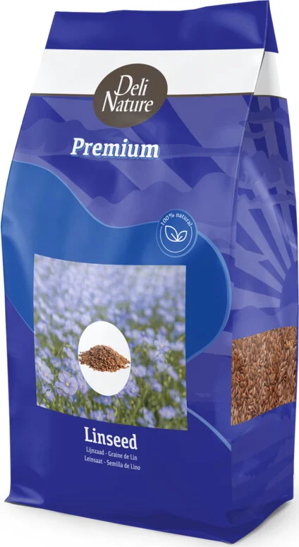 10x Deli Nature Lijnzaad 1 kg