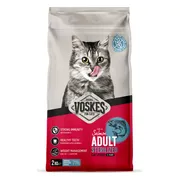 6x Voskes Kattenbrokken Sterilized Adult Zalm 2 kg