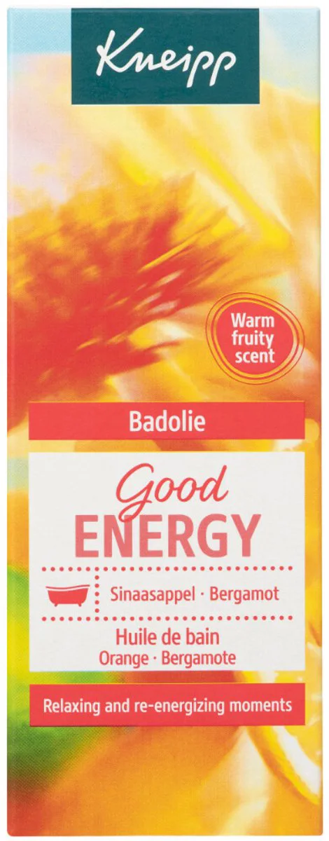 6x Kneipp Badolie Good Energy 100 ml