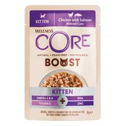 Wellness Core Kattenvoer Boost+ Kitten Kip & Zalm 85 gr