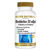 2x Golden Naturals Microbiotica 50 Miljard 30 vegacapsules