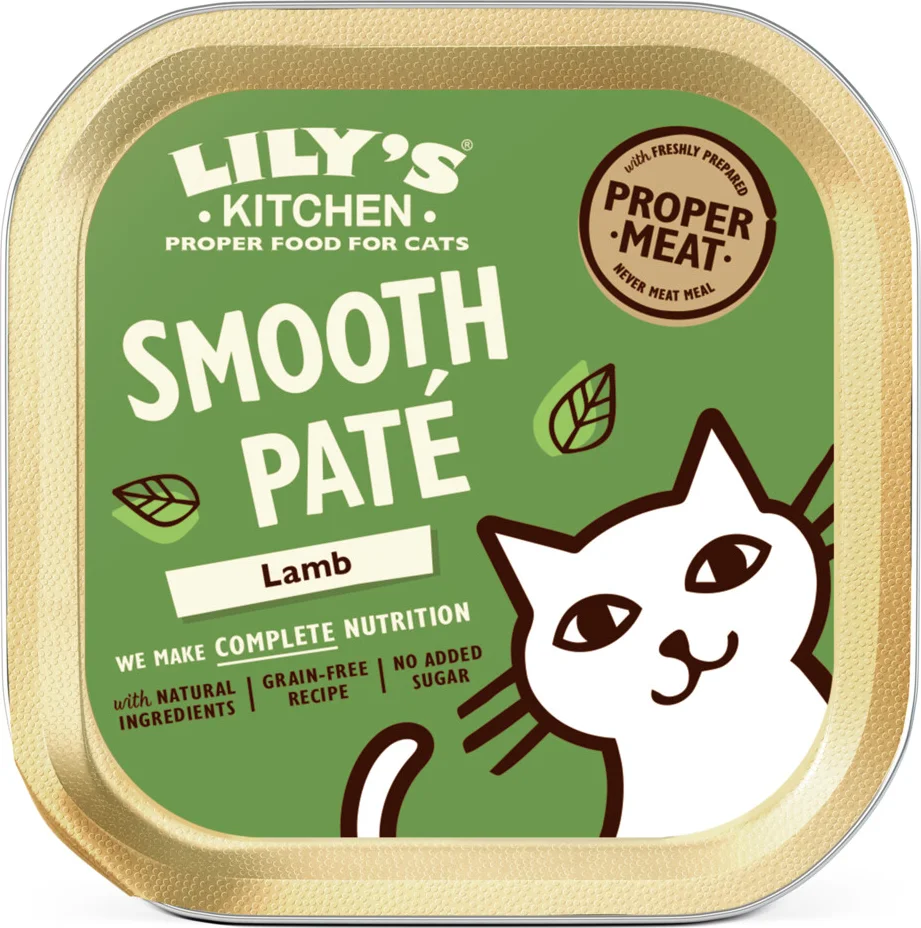 Lily's Kitchen Kattenvoer Nat Smooth Paté Lam 85 gr