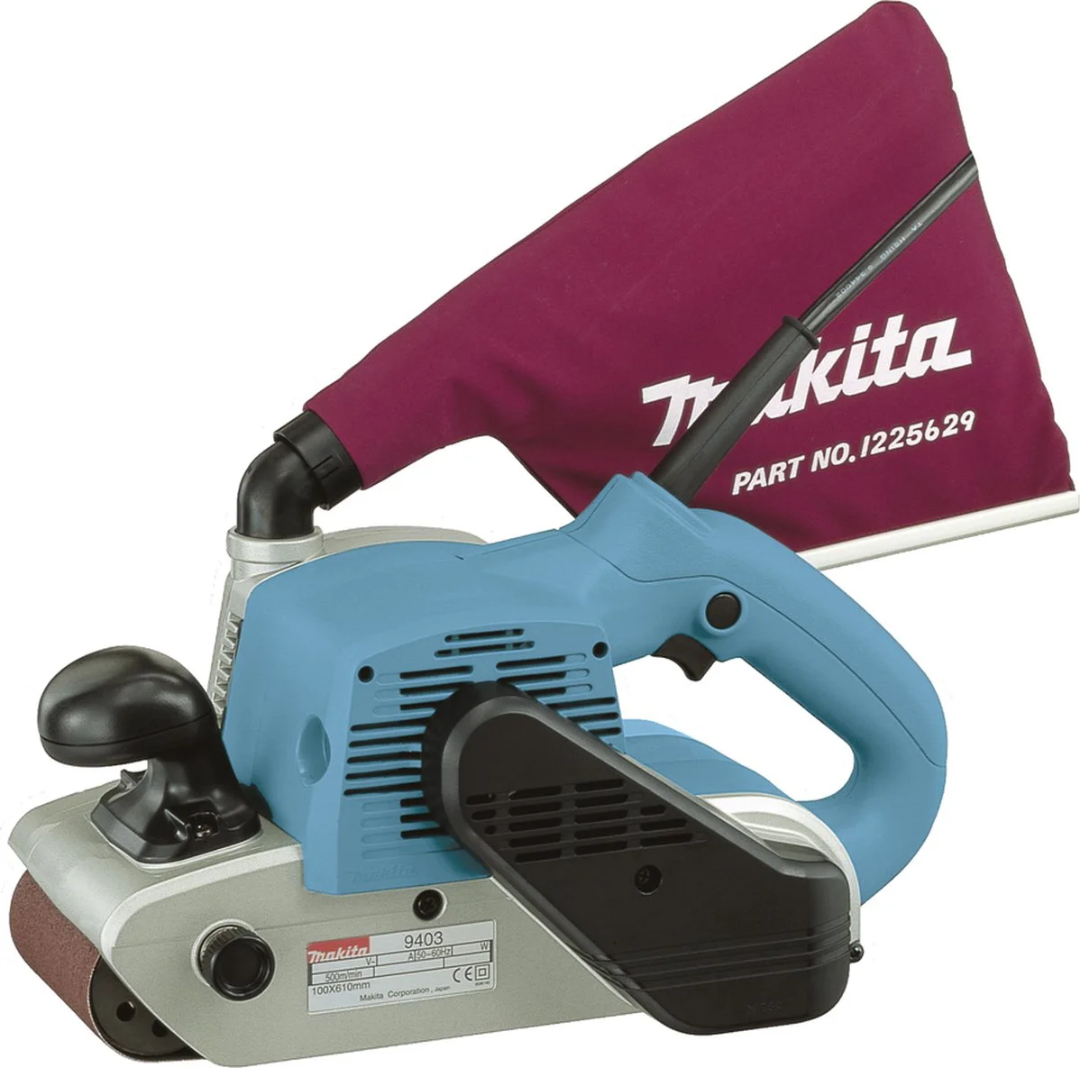 Makita 9403 Bandschuurmachine in doos