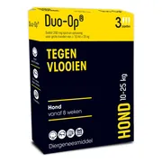 Duo-op Anti Vlooiendruppels Hond 10 - 25 kg 3 pipetten