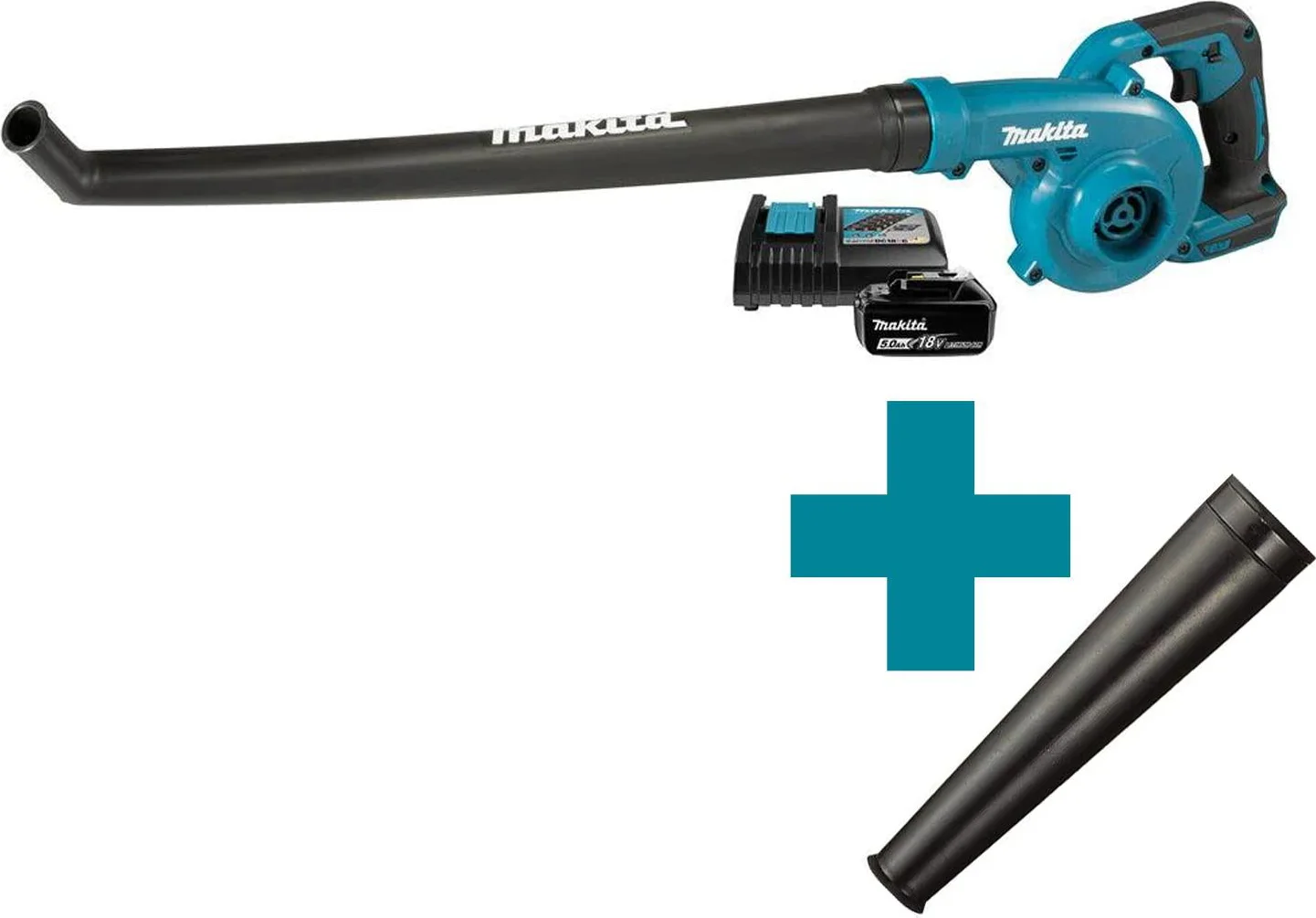Makita DUB186RT Accu blazer 18V 5.0Ah