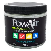 PowAir Geurverwijderaar Gel Klein Tropical Breeze 400 gr