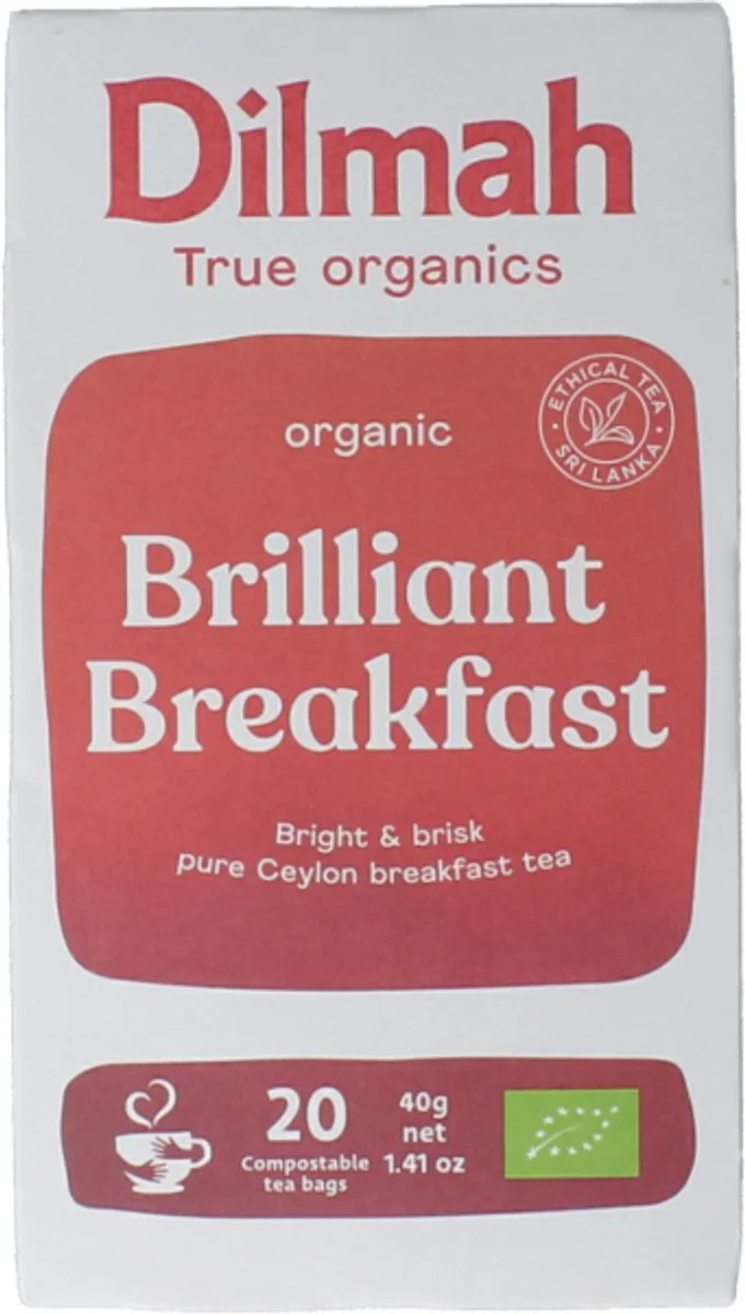 Dilmah Brilliant Breakfast Ceylon Tea 20ZK