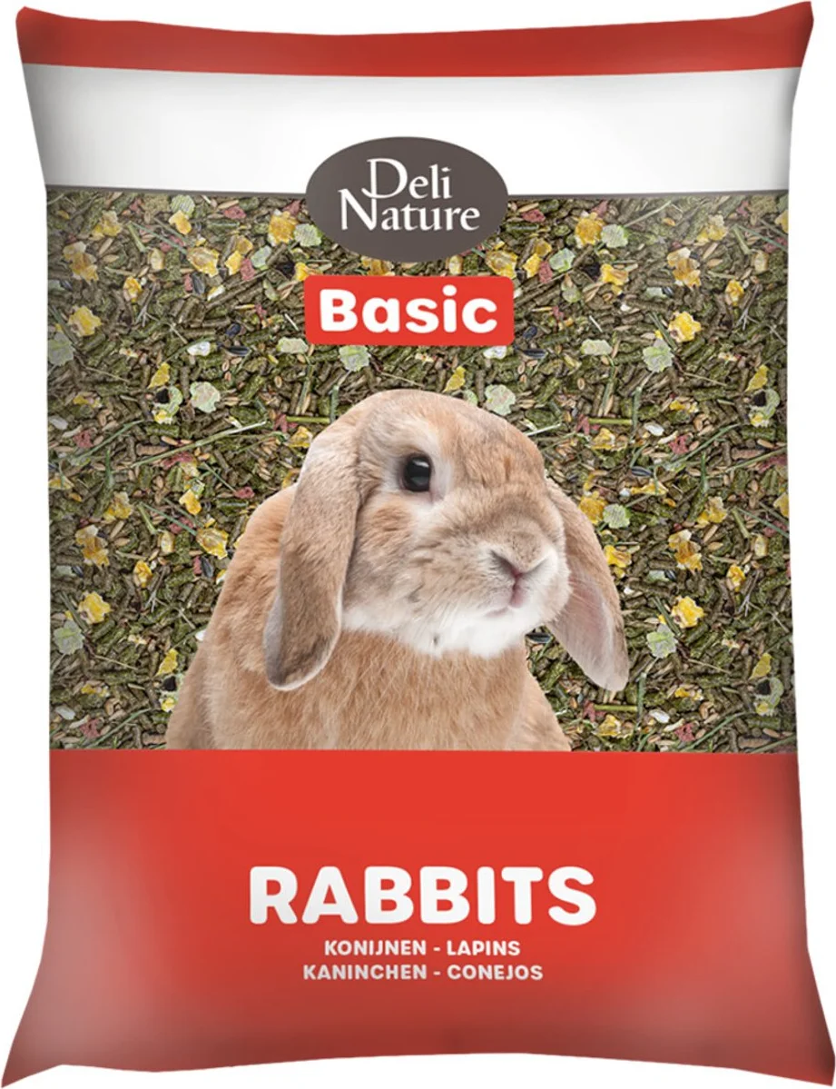 Deli Nature Basic Konijnenvoer 15 kg
