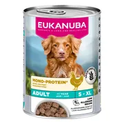 6x Eukanuba Special Care Hond Nat Adult Mono-Proteïne Kip 400 gr