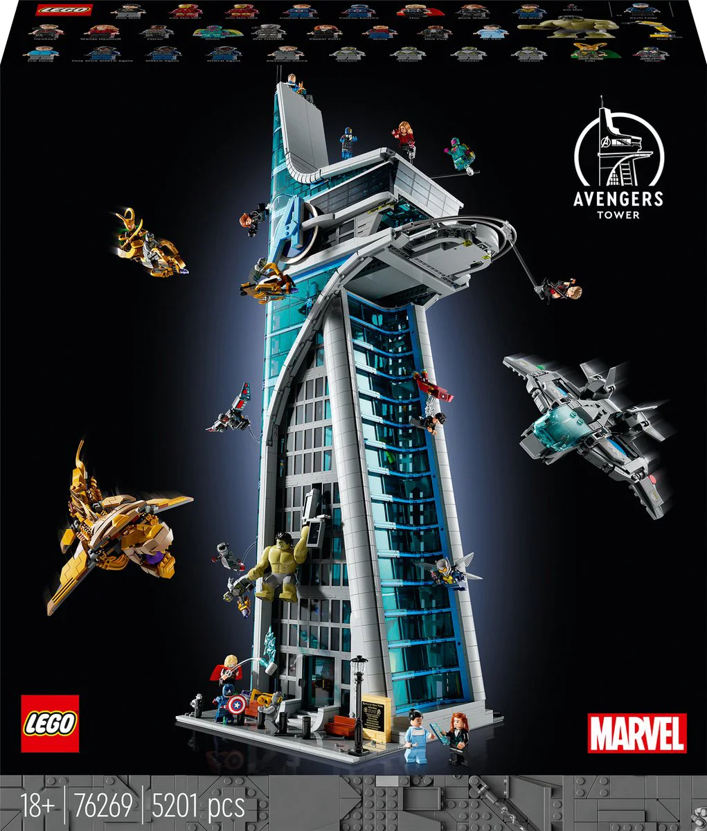 LEGO Marvel Avengers toren 76269