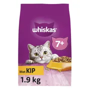 Whiskas 7+ Adult Katten Droogvoer Kip 1,9 kg