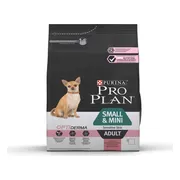 4x Pro Plan Hondenvoer Droog Adult Small & Mini Sensitive Skin Zalm 3 kg