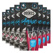 8x Voskes Kattensnack Liquid Treat Tonijn 20x15 gr