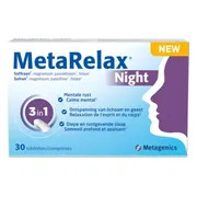Metagenics MetaRelax Nacht Tabletten 30TB