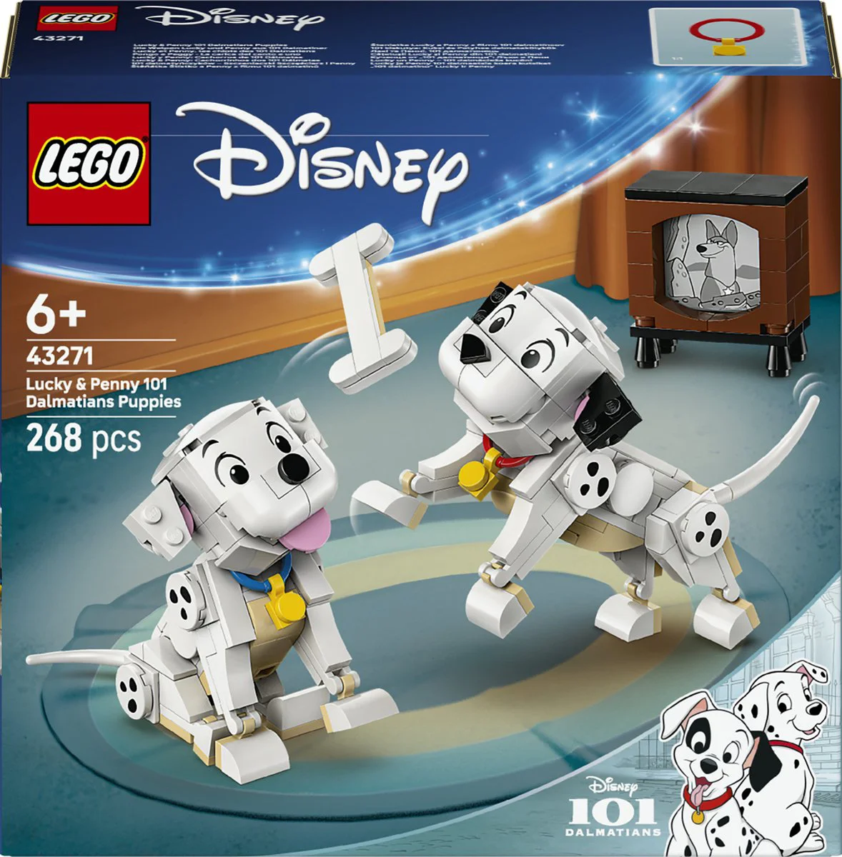 LEGO Disney Lucky en Penny uit 101 Dalmatiërs 43271