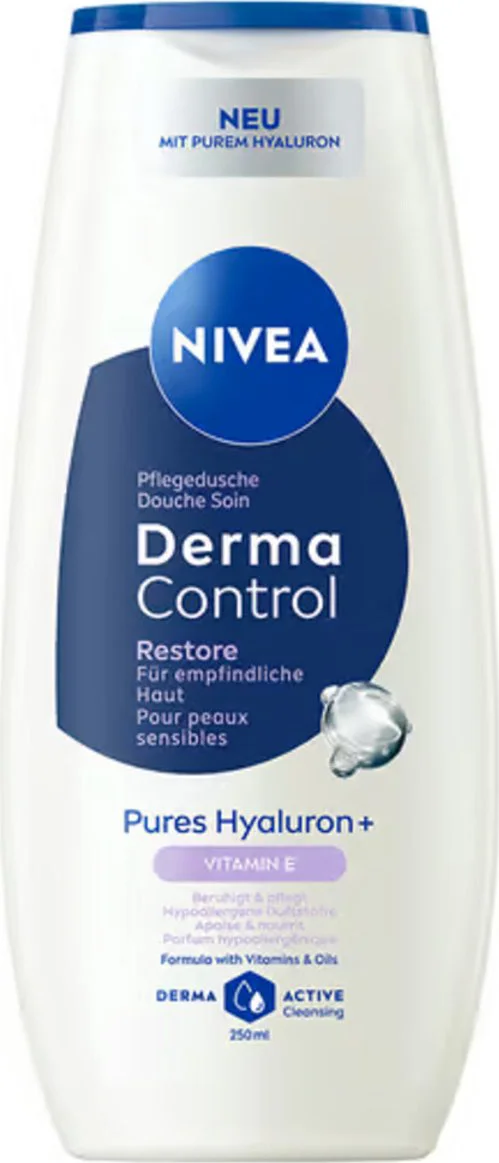 24x NIVEA Douchegel Derma Control 250 ml