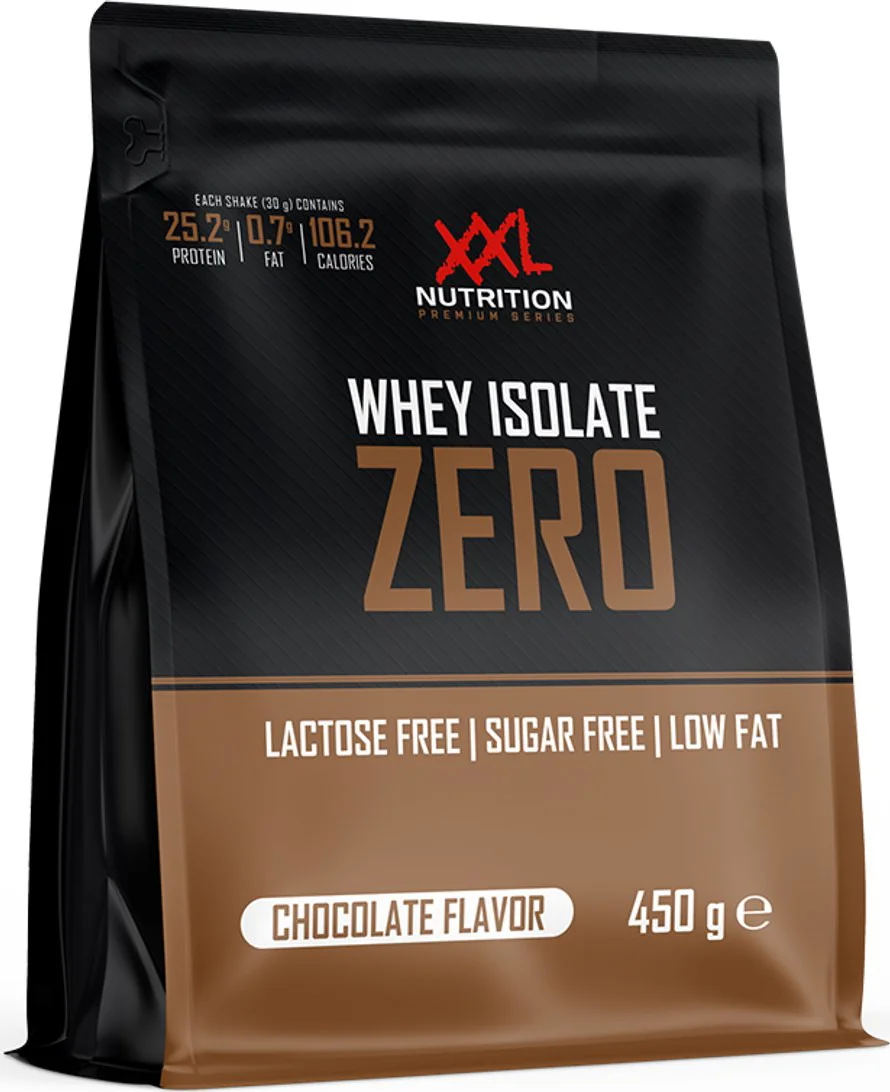 XXL Nutrition Whey Isolate Zero Chocolade 450 gr