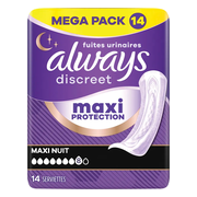 Always Discreet Ultimate Night Incontinentieverband 14ST