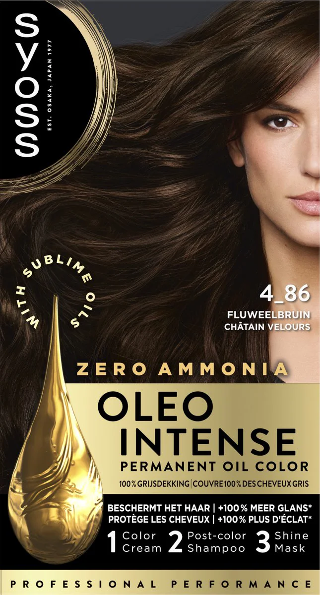 Syoss Oleo Intense 4-86 Fluweel Bruin