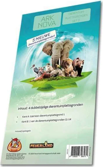 Ark Nova Dierentuinplattegrond Set 2