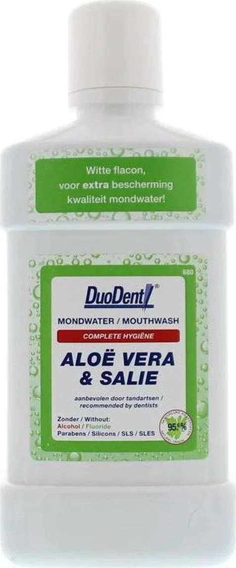 Duodent Mondspoelwater Aloe Vera & Salie 500ML