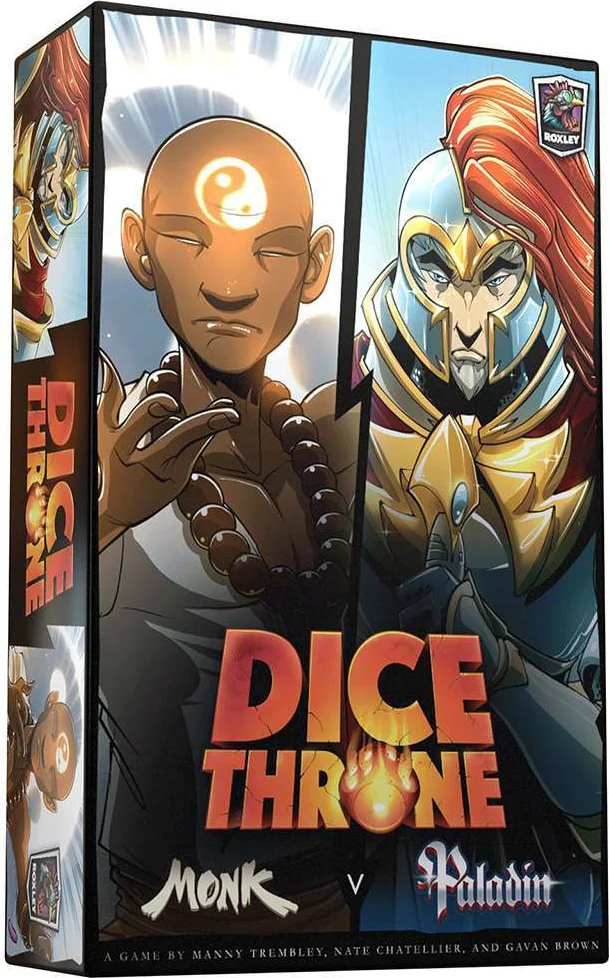 Dice Throne Season One - Monk vs Paladin