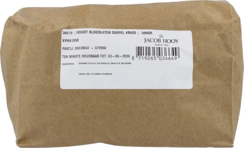 Jacob Hooy Houdt Bloedvaten Soepel Kruid 500GR