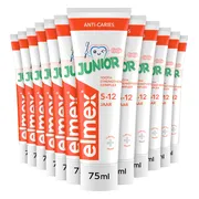 12x Elmex Gel-Tandpasta Junior (5-12 Jaar) 75 ml