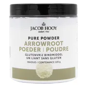 Jacob Hooy Pure Powder Arrowroot Poeder 120GR