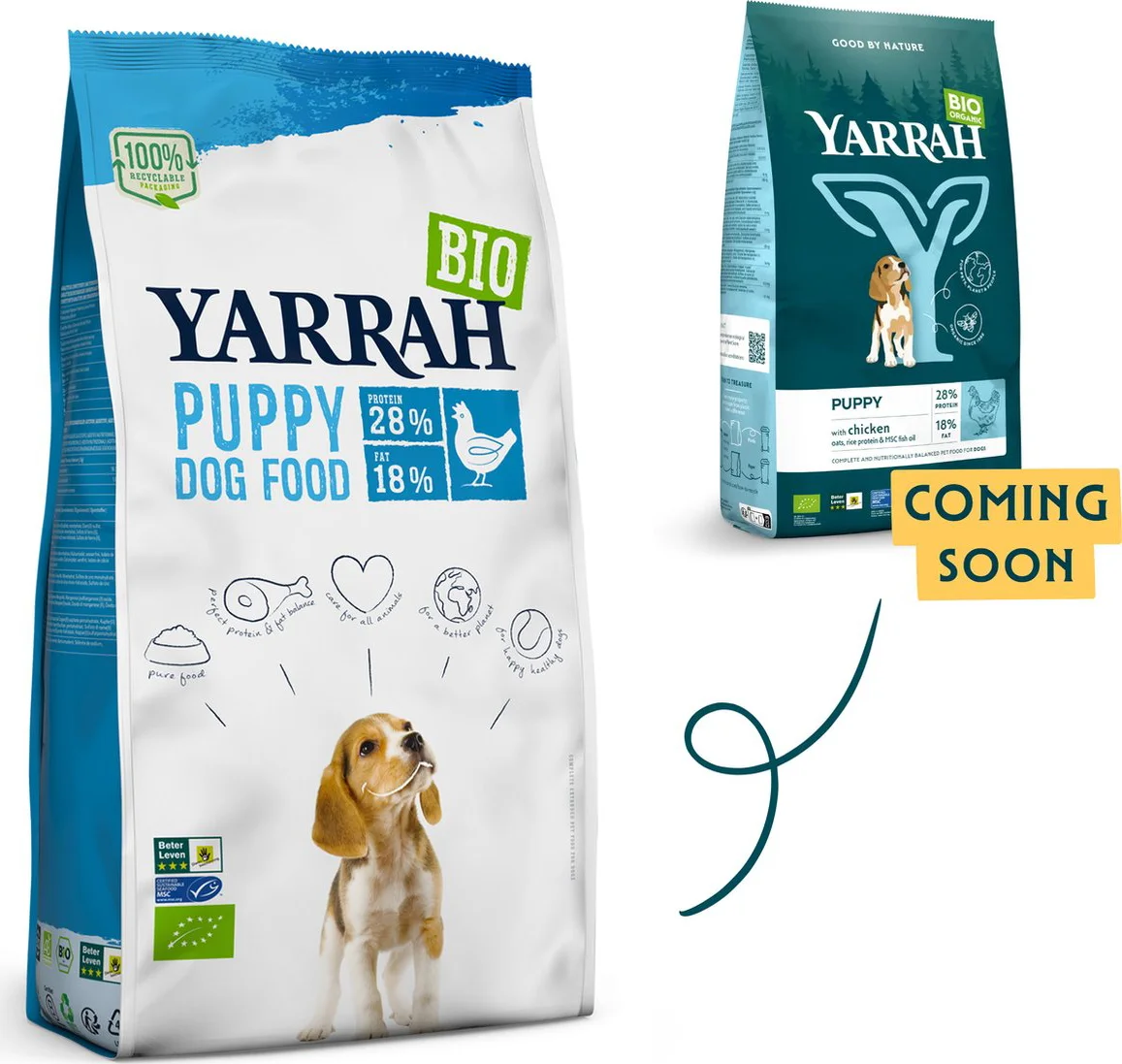 Yarrah Bio Hondenvoer Puppy Kip 2 kg