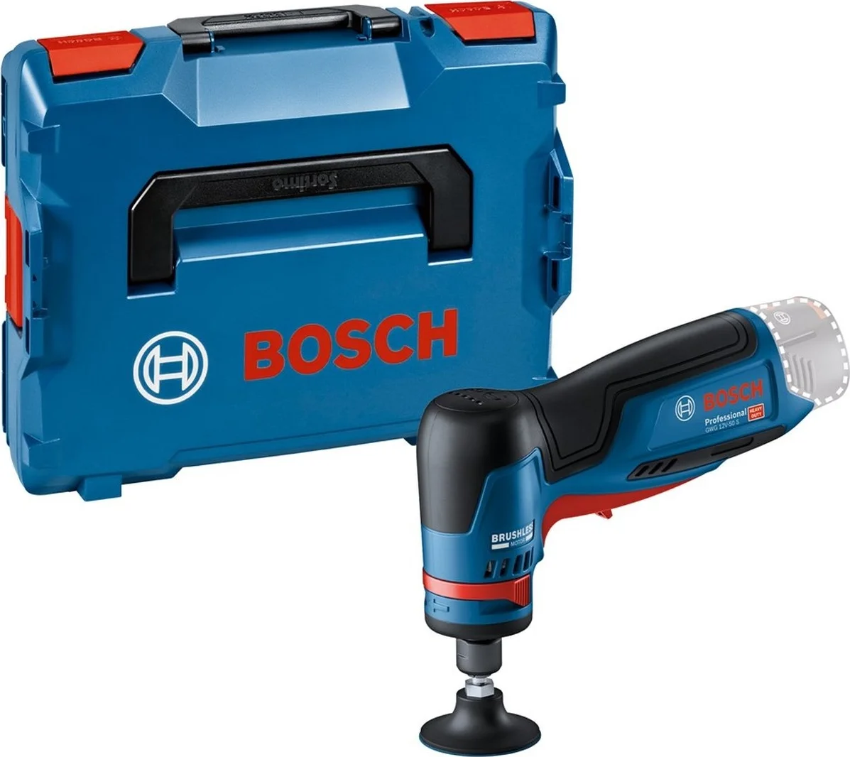 Bosch Professional GWG 12V-50 S Accu Roterende Slijper 12V Basic Body in L-Boxx - 06013A7001