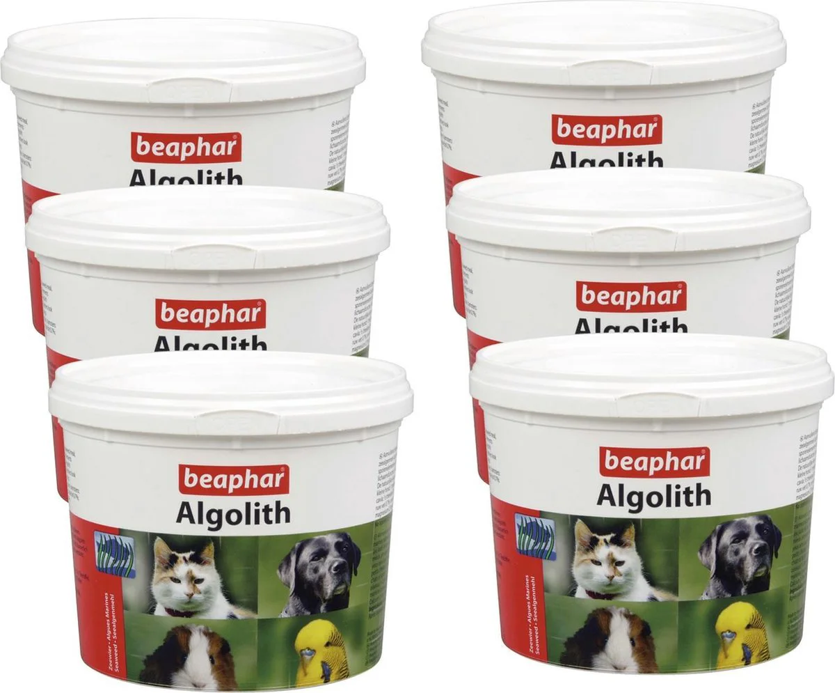6x Beaphar Algolith Zeewier 500 gr