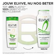 3x L'Oréal Elvive Multivitamines Shampoo 250 ml