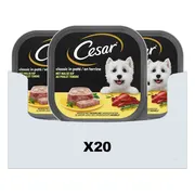 20x Cesar Alu Malse Kip 300 gr