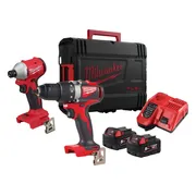 Milwaukee M18 BLPP2B3-502X Accu Combiset 2-delig BLIDR + BLDD2 18V 5.0Ah in HD-Box - 4933492846
