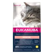 4x Eukanuba Kattenvoer Droog Senior Top Condition Kip - Lever 2 kg