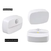 Togadget® - Automatische PIR Motion bewegingssensor Led lamp, Automatische PIR Motion licht, Nachtlampje Met Pir Motion Sensor