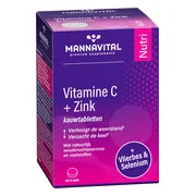 MannaVital Vitamine C + Zink Kauwtabletten 60VTB