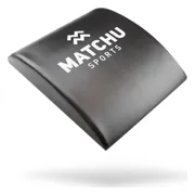 Matchu Sports - Ab Mat - Buikspiermat - Sit up - Crossfit - Foam/Kunstleer - Zwart