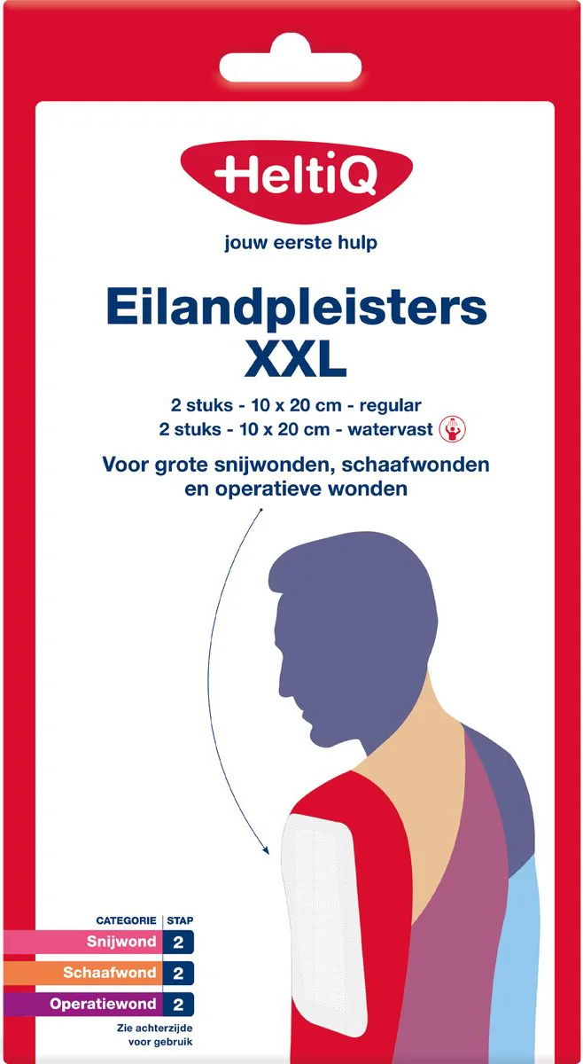 Heltiq Eilandpleister XXL 4ST