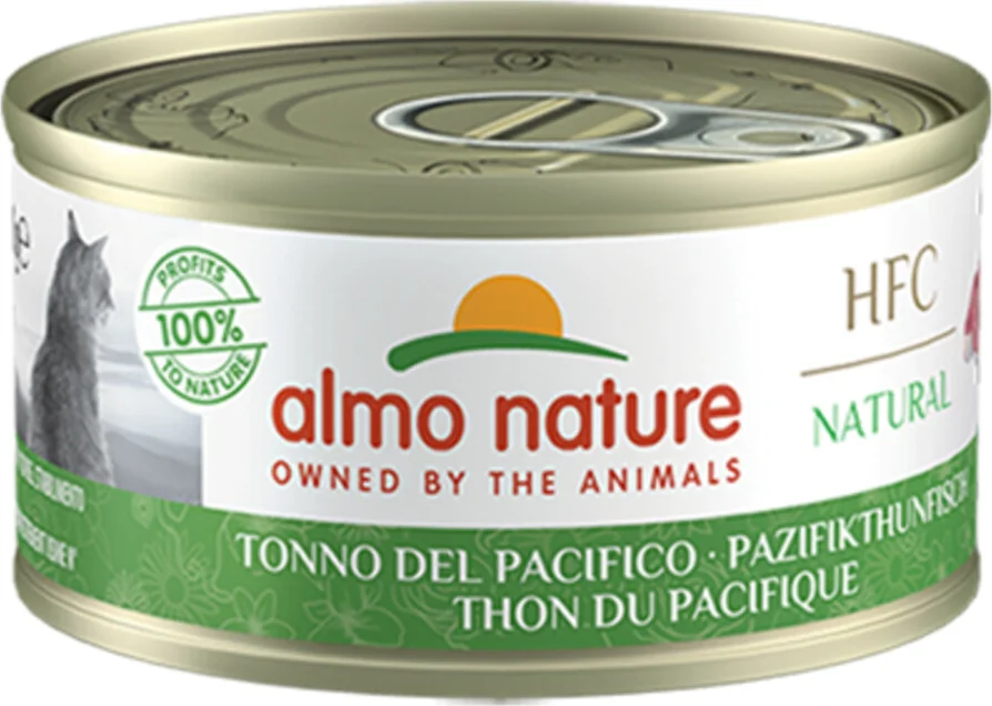 Almo Nature HFC Natural Kattenvoer Nat Pacific Tonijn 70 gr