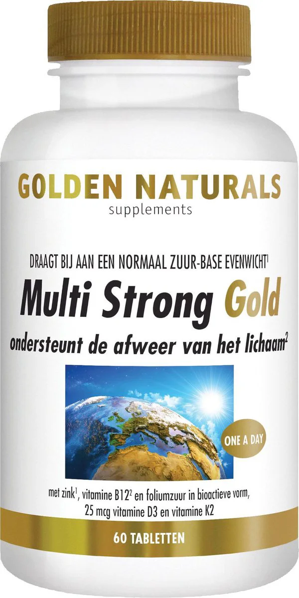 Golden Naturals Multi Gold 60 tabletten