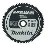 Makita Tafelzaagblad voor Hout | Makblade-Plus | Ø 260mm Asgat 30mm 80T - B-32655
